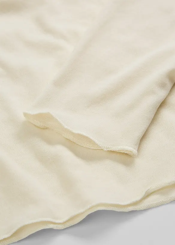 Maglia a maniche lunghe semitrasparente, bonprix