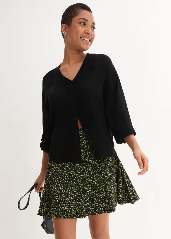 Gonna pantalone in viscosa morbida, bonprix