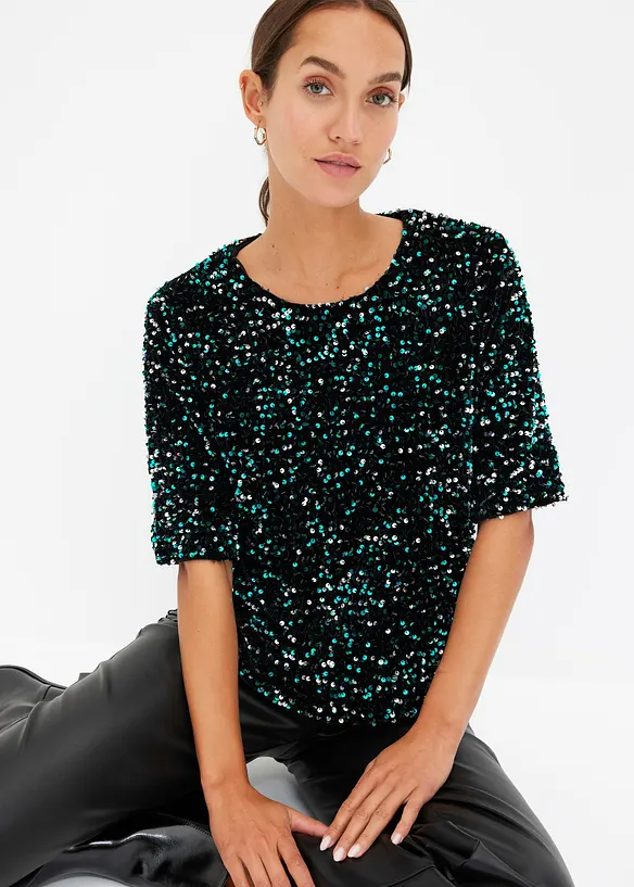 Maglia di paillettes, bonprix