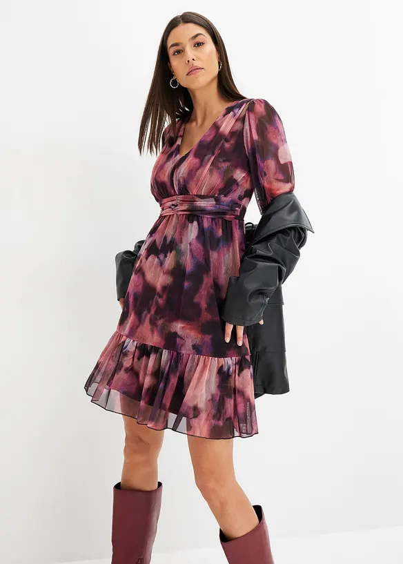 Abito in mesh, bonprix
