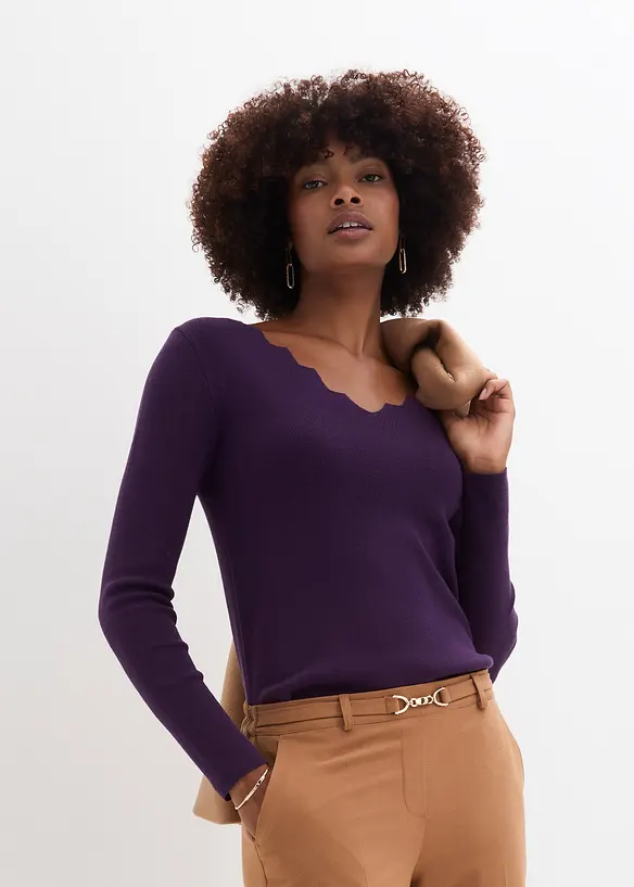 Maglia in filato fine, bonprix