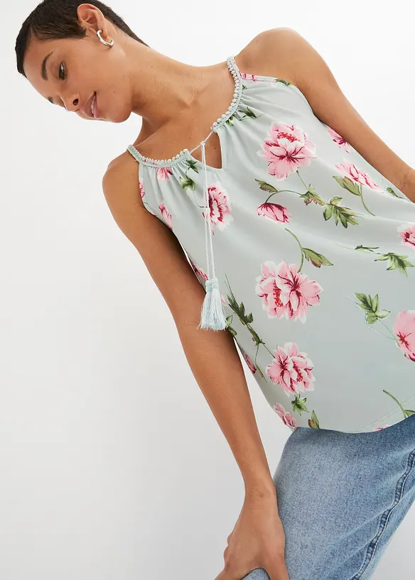 Top in jersey fantasia, bonprix