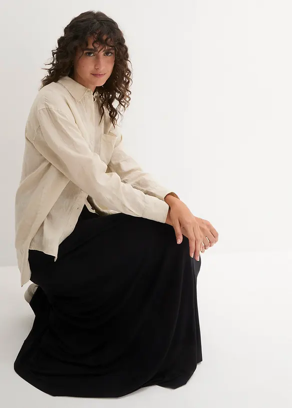 Gonna in jersey misto viscosa, bonprix