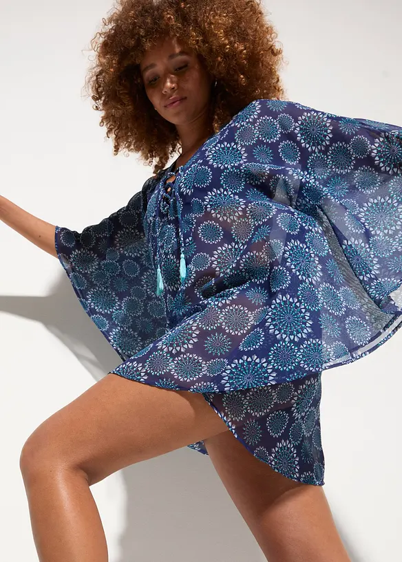 Tunica copricostume in chiffon leggero, bonprix