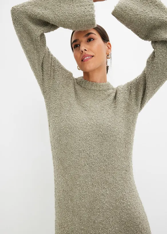 Abito in maglia bouclé, bonprix
