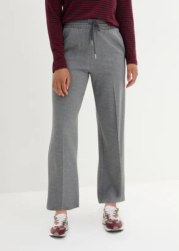 Pantaloni larghi in misto viscosa, bonprix