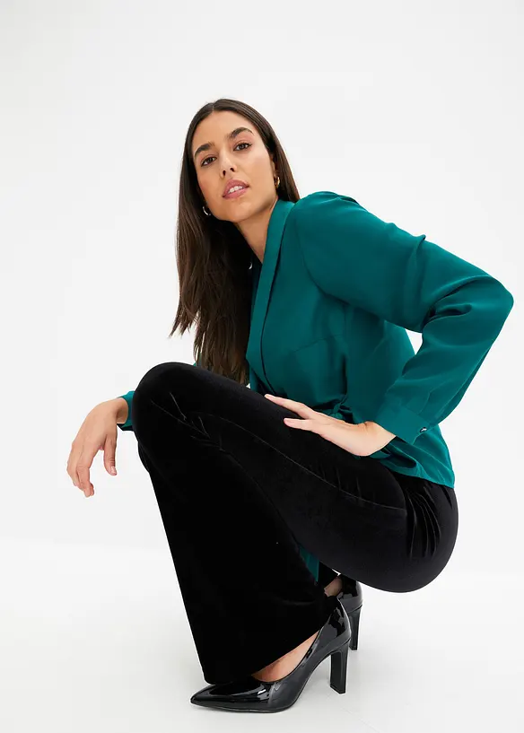 Leggings in velluto morbido, bonprix