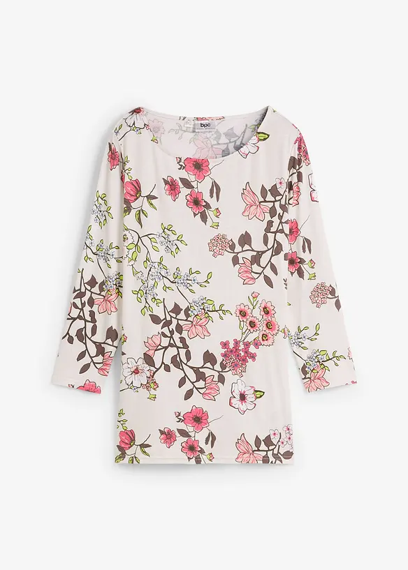 Maglia a fiori, bonprix