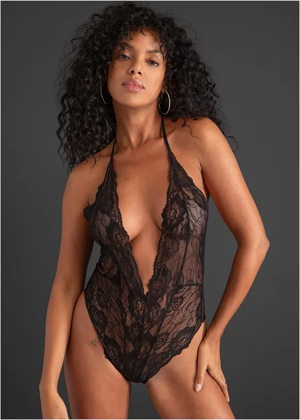 Body con perizoma ouvert, bonprix