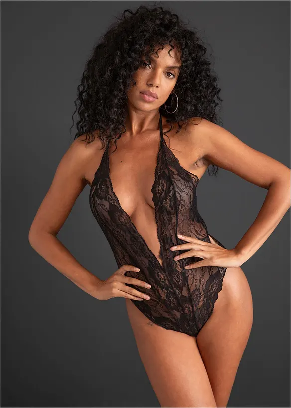 Body con perizoma ouvert, bonprix