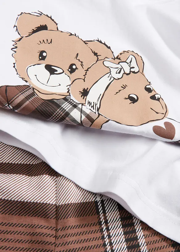 Pigiama in puro cotone, bonprix