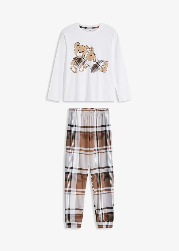 Pigiama in puro cotone, bonprix