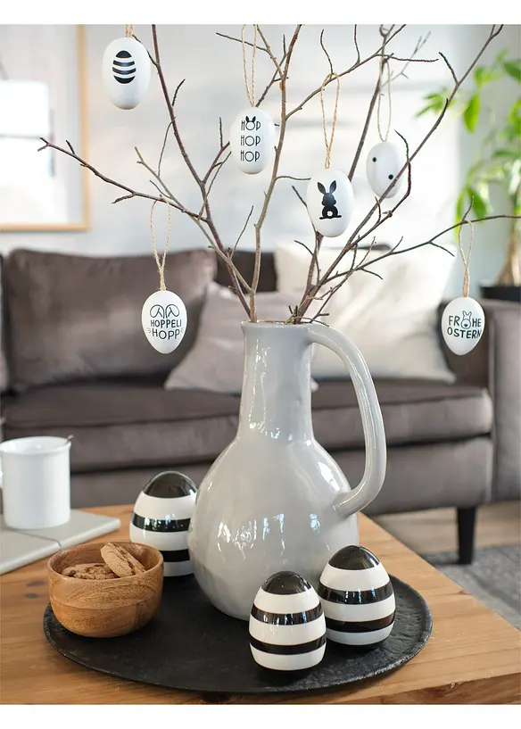 Soprammobile uova di Pasqua (set 3 pezzi), bonprix