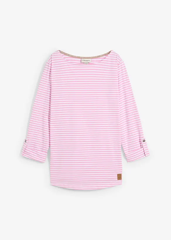 Maglia a maniche lunghe in puro cotone, bonprix