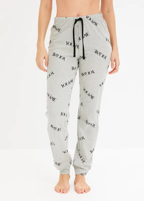 Pantaloni da pigiama lunghi (pacco da 2), bonprix