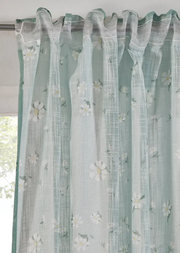 Tenda in poliestere riciclato con fantasia floreale (pacco da 1), bonprix