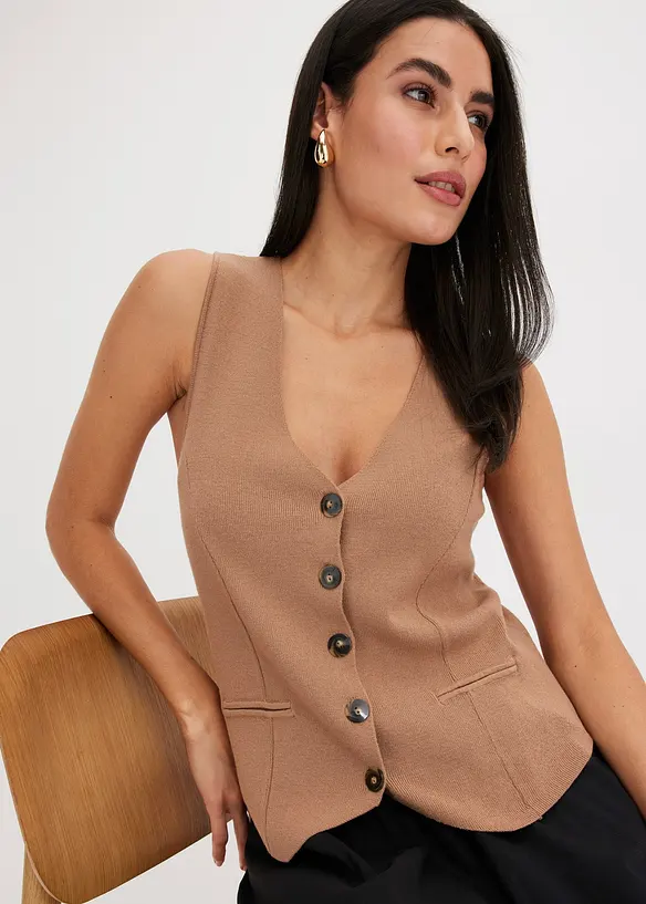 Gilet in maglia, bonprix