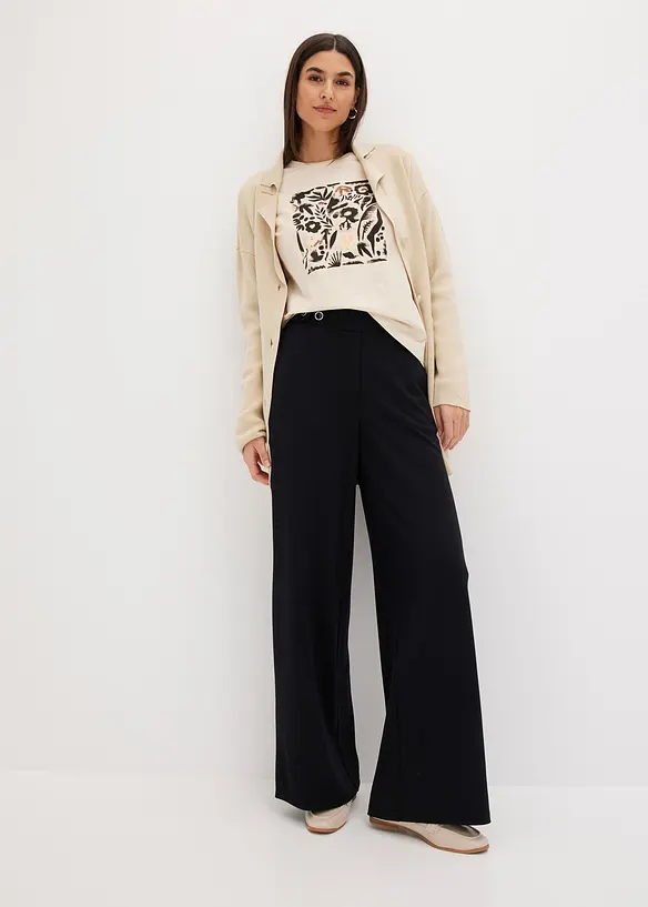 Maglia a maniche lunghe con cotone biologico, bonprix