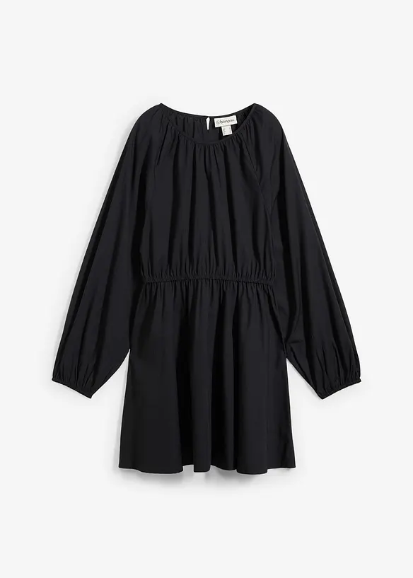 Abito stile blusa in puro cotone biologico, bonprix