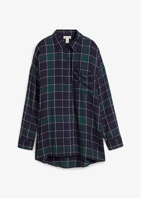 Camicia oversize in morbida viscosa, bonprix