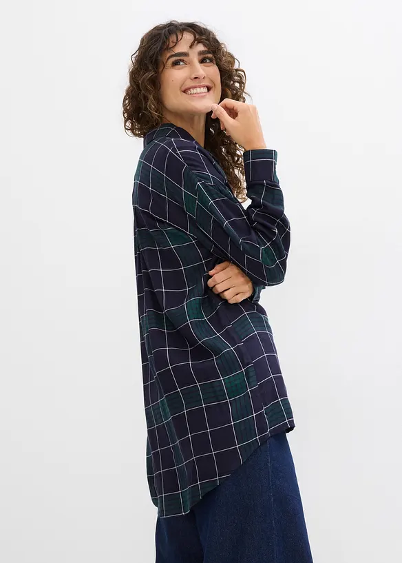 Camicia oversize in morbida viscosa, bonprix