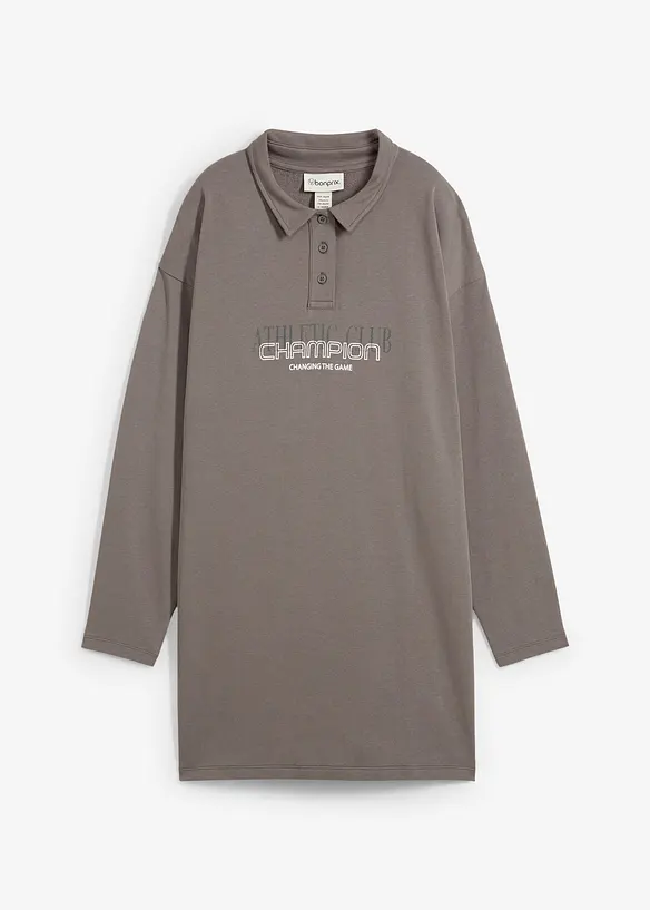 Abito in felpa di puro cotone, bonprix