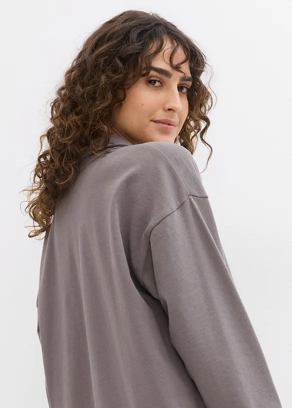 Abito in felpa di puro cotone, bonprix