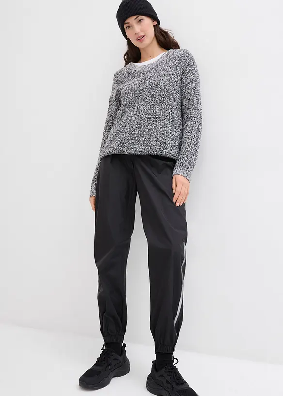 Pantaloni antipioggia ultraleggeri, impermeabili, idrorepellenti, bonprix