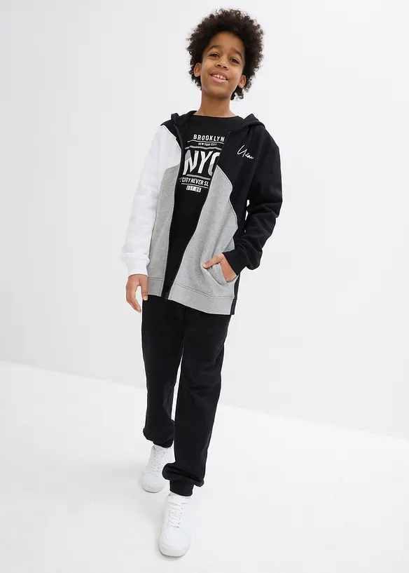 Maglia a maniche lunghe in puro cotone biologico, bonprix