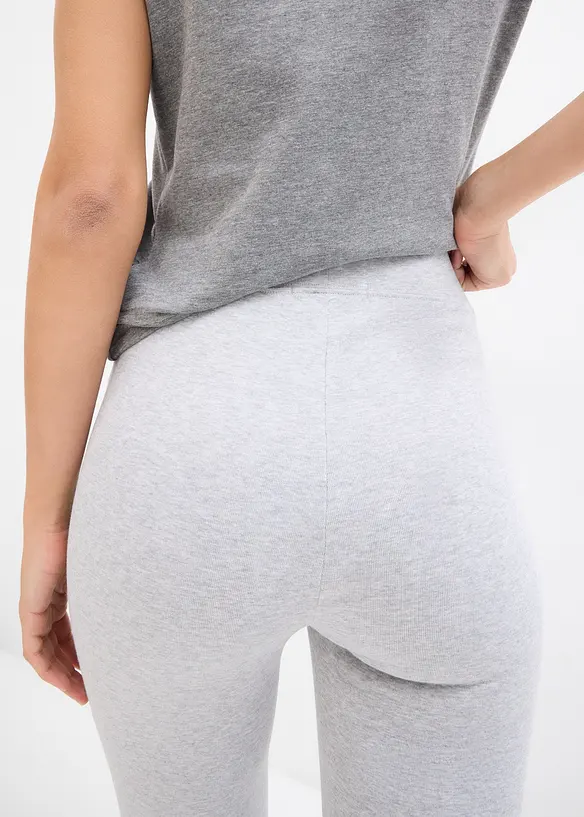 Pantaloni prémaman 2 in 1 in jersey, pratici e funzionali anche dopo il parto, straight, bonprix