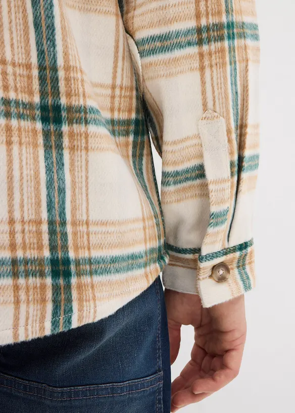 Giacca-camicia a quadri, bonprix