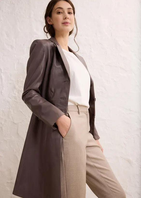 Pantaloni in misto lana, bonprix