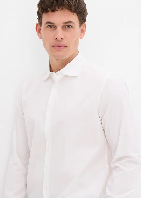 Camicia elegante in cotone biologico, regular fit, bonprix