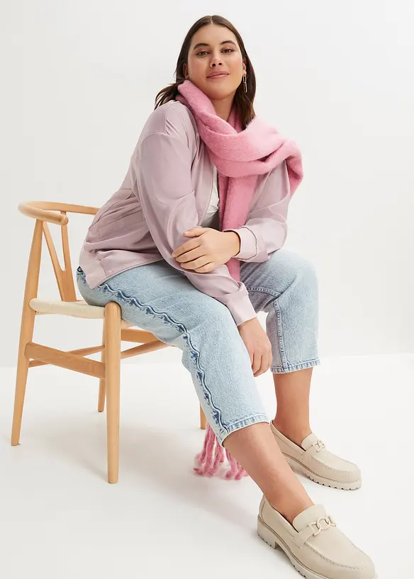 Bomber in satin, bonprix