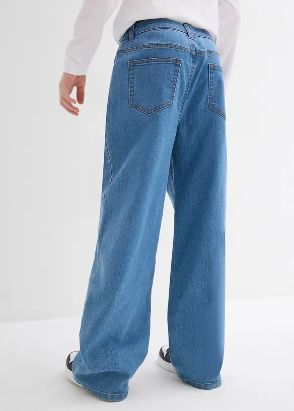 Jeans elasticizzati straight, extra loose fit, bonprix