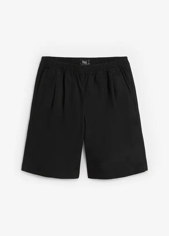 Bermuda in misto lino e cotone, bonprix