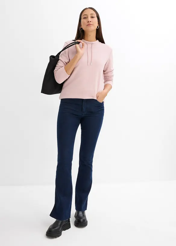 Felpa con spacco, bonprix