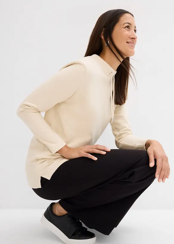 Felpa con spacco, bonprix