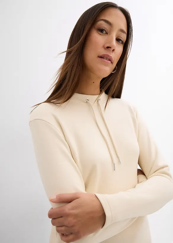 Felpa con spacco, bonprix