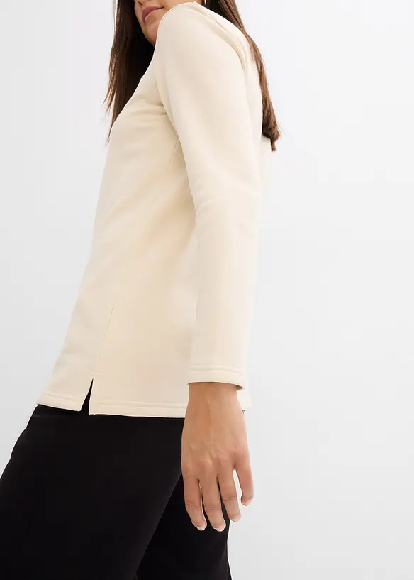 Felpa con spacco, bonprix