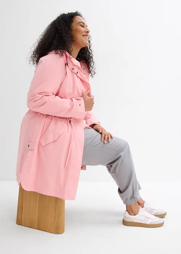 Parka lungo con cappuccio, bonprix