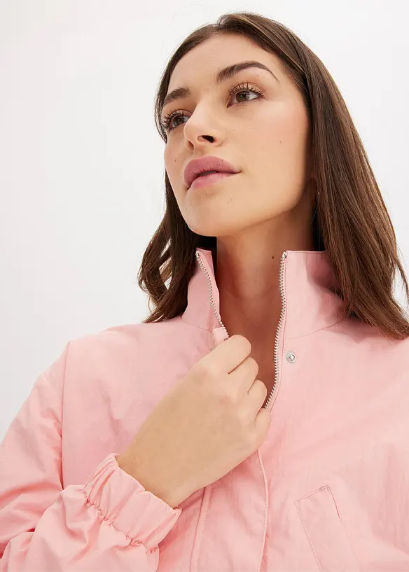 Giacca cropped con coulisse in vita, bonprix