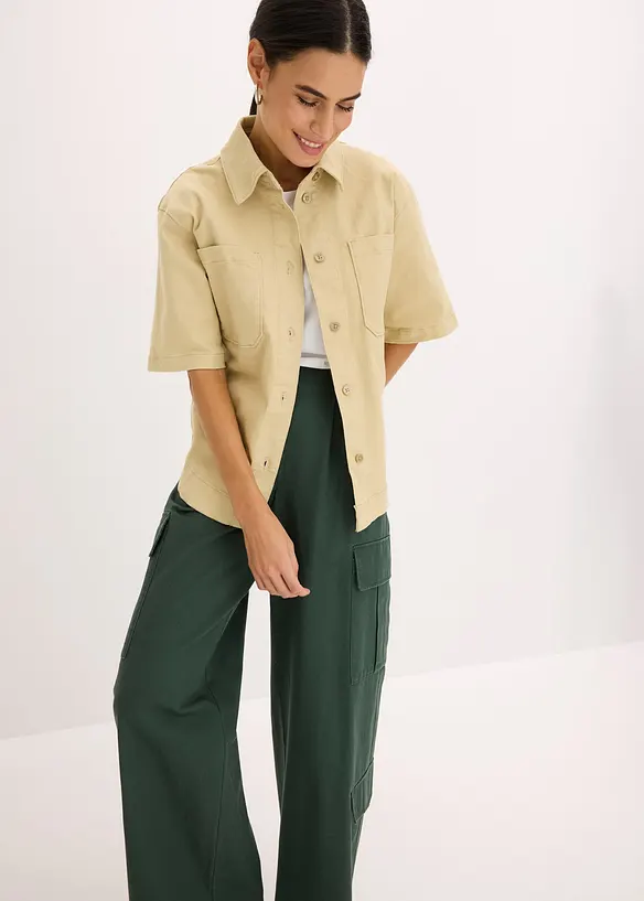 Giacca-camicia a maniche corte, bonprix