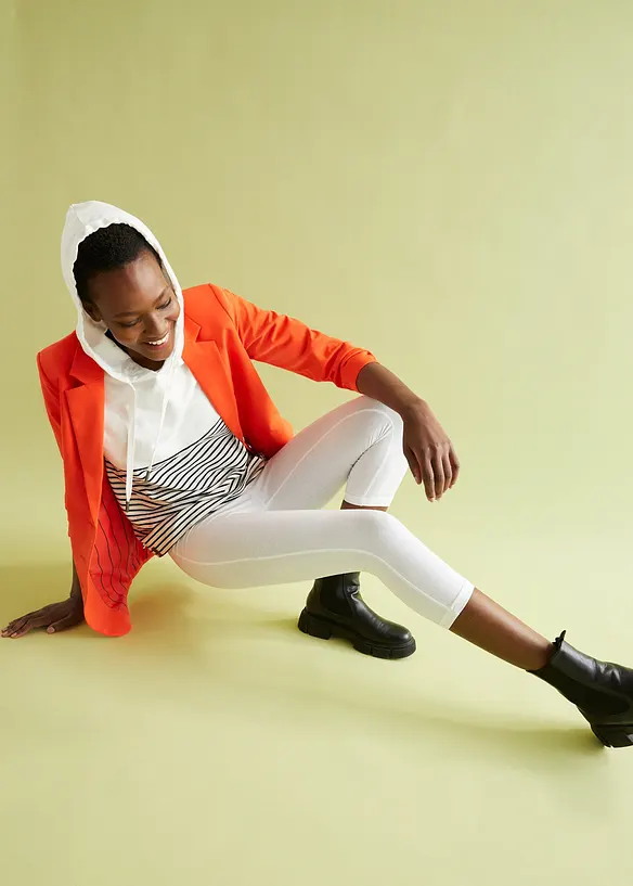 Leggings capri aderenti (pacco da 2), bonprix