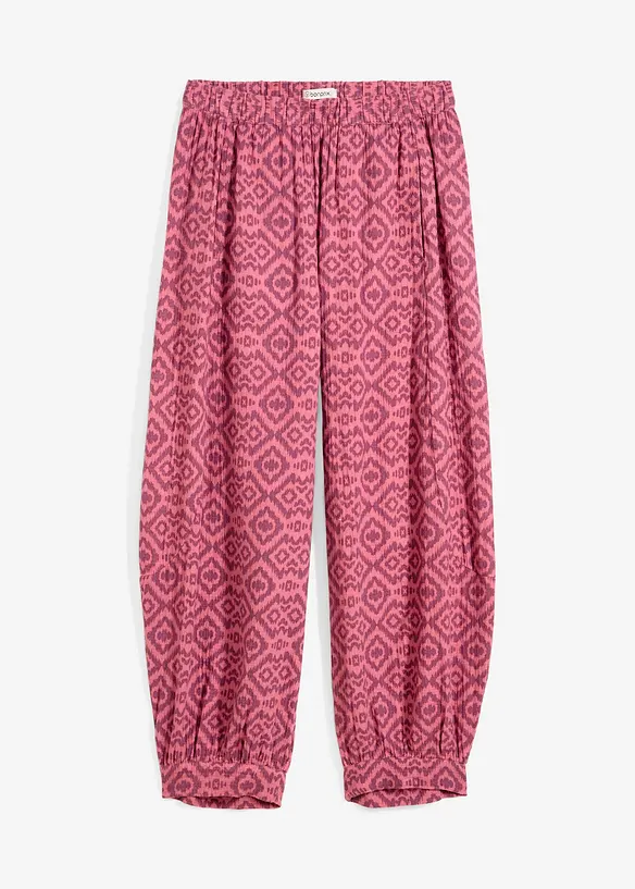 Pantaloni alla turca in puro cotone, bonprix