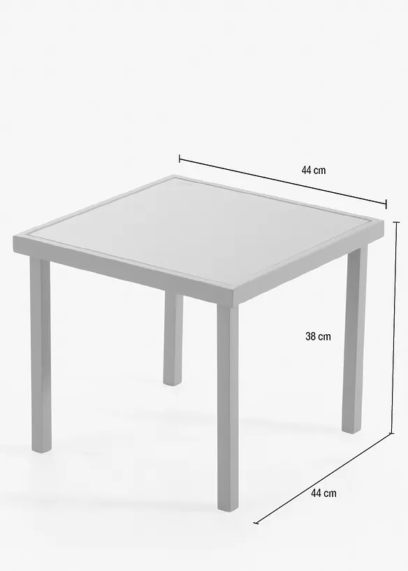 Tavolino e poltrone da giardino (set giardino 3 pezzi), bonprix