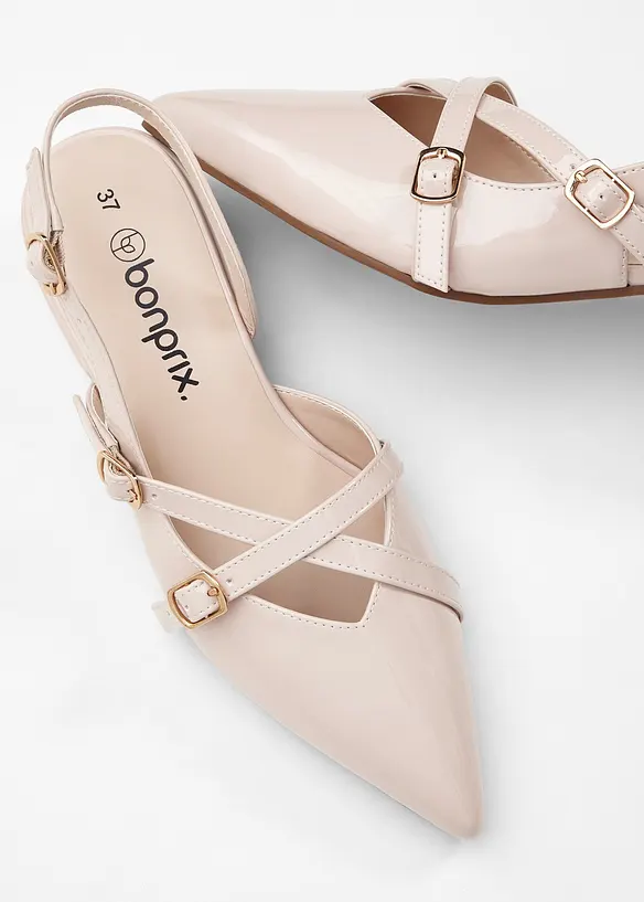 Décolleté slingback, bonprix