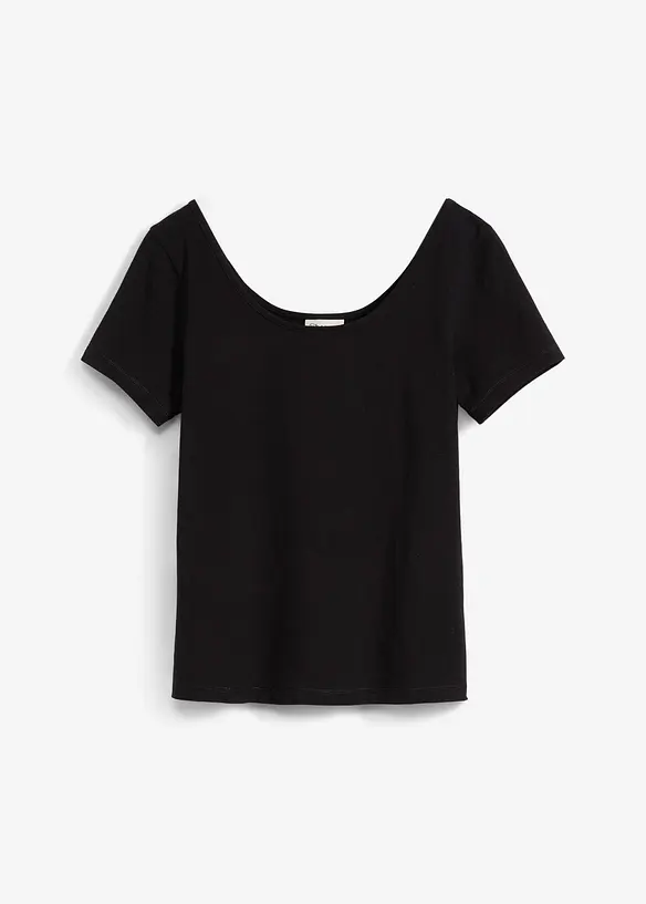 T-shirt con scollatura profonda sulla schiena, bonprix