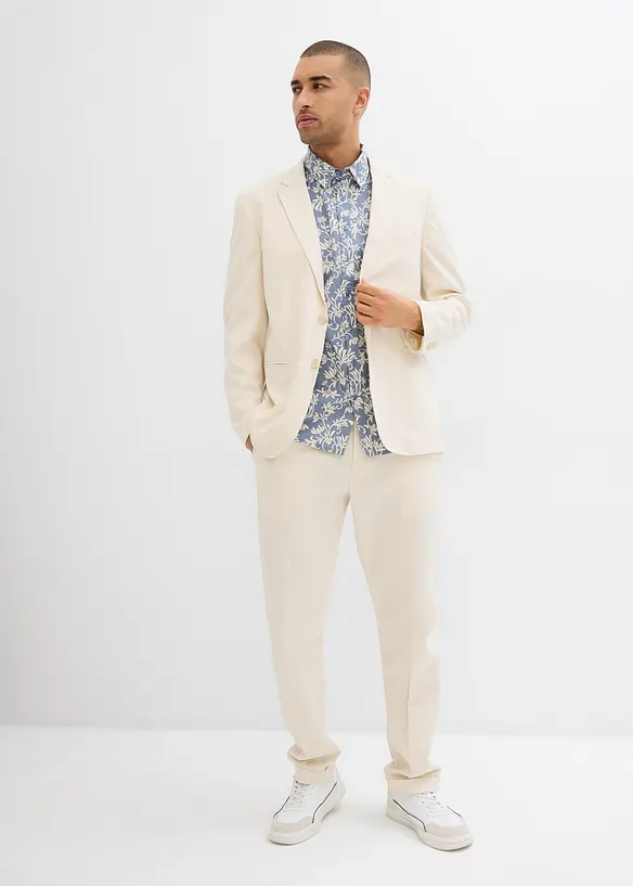 Camicia a maniche corte in puro cotone biologico, bonprix