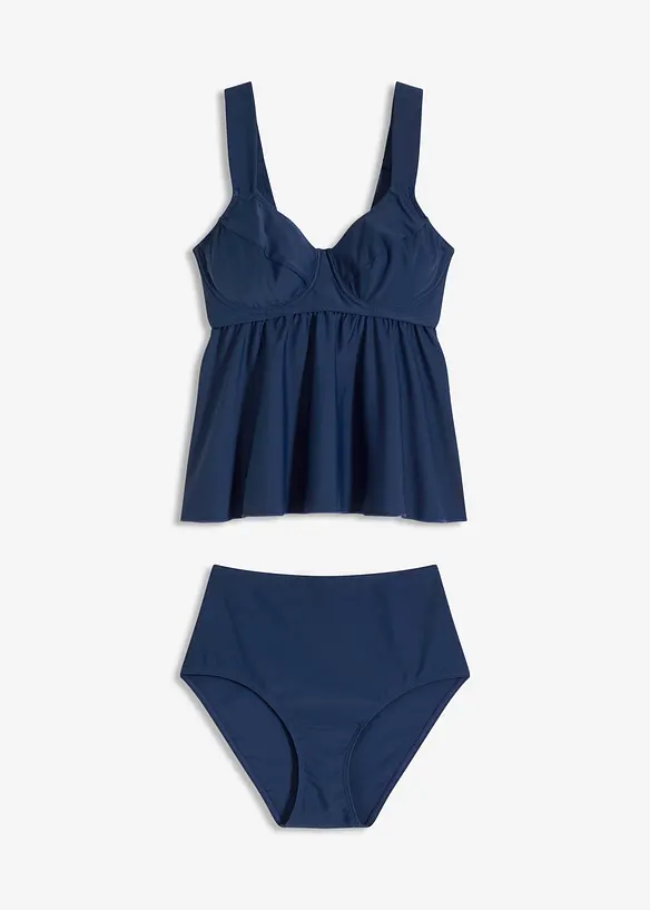 Tankini con ferretto (set 2 pezzi), bonprix